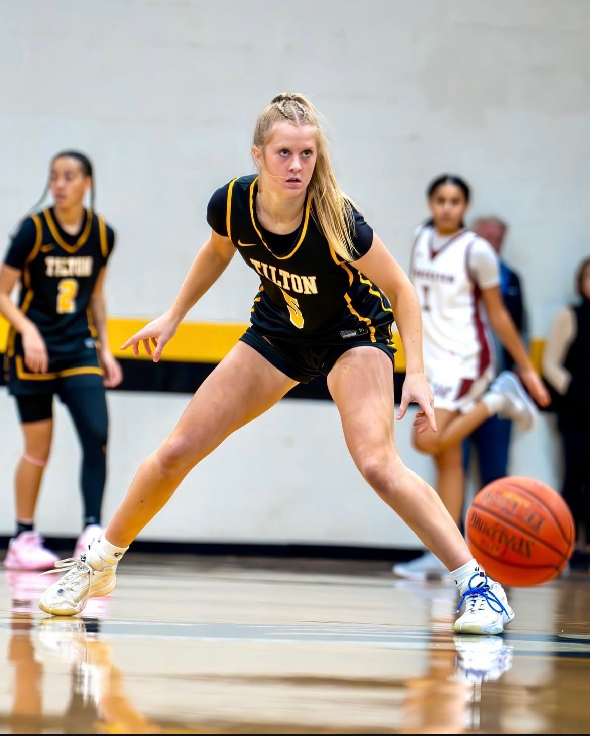 Lyla Stein Basketball Action